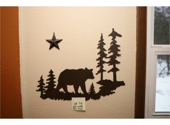 Bear / Trees / Star (wall Decor)