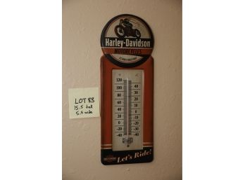 Harley-Davidson Thermometer Sign