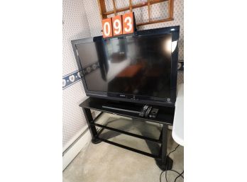 40' TV WITH STAND - MUST TAKE ALL - MARKED 93