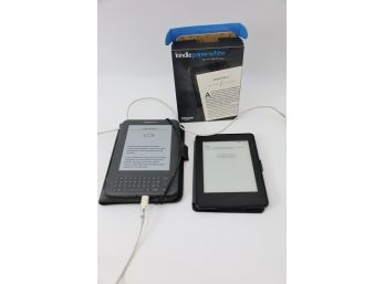 2 ELECTRONIC READERS - MARKED 55