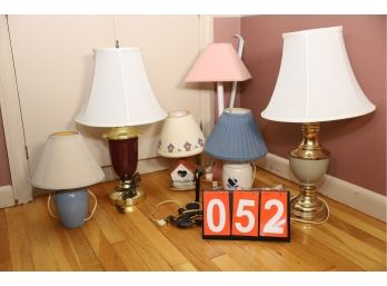 VINTAGE LAMP LOT - MUST TAKE ALL - MARKED 52
