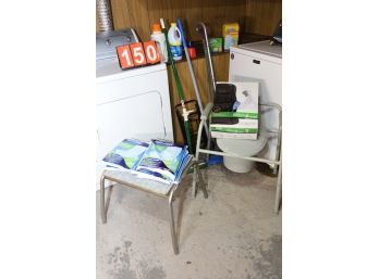 CORNER BASEMENT LOT - MARKED 150 - WASHER AND DRYER NOT INCLUDED