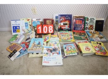 BOOK LOT - MARKED 108