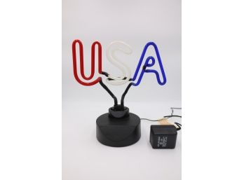 USA PLUG IN NEON - MARKED 9