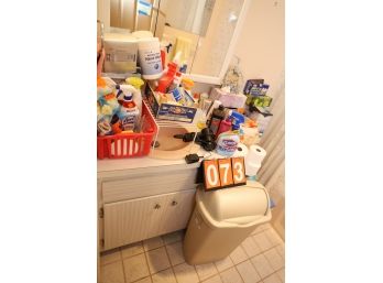 CONTENTS OF BATHROOM AS SHOWN - MARKED 73