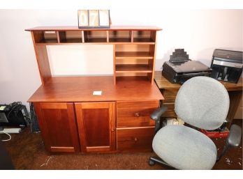 OFFICE DESK AND CHAIR - MARKED 79