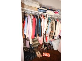 HUGE LOT OF CLOTHING / SHOES AND MORE! MARKED 83