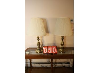 2 LAMPS MARKED 50