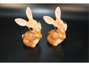 PAIR OF VINTAGE BUNNYS - MARKED 40