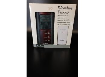 NEW LL BEAN WEATHER FINDER - MARKED 15