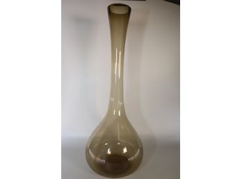 LOT 37 - MID CENTURY GIANT GLASS VASE