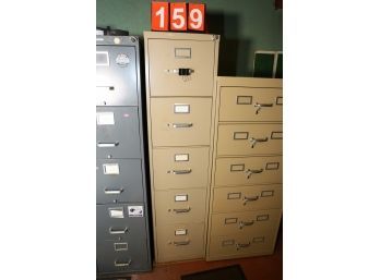 LOT 159 - FILE CABINET WITH CONTENTS (BASEMENT)