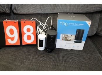 LOT 98 - RING SECURITY CAMS X 2