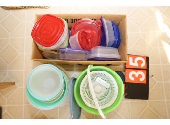 LOT 35 - TUPPERWARE AND MORE