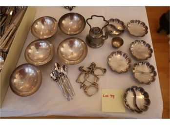 FANCY PLATED SET AS SHOWN