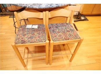 TWO STOOLS (FLORIAL DESIGN)