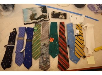 NEW TIE AND HIGH END NAME BRAND ACCESSORIES FOR MEN