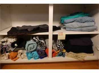 WOMENTS CABINET CLOTHING LOT