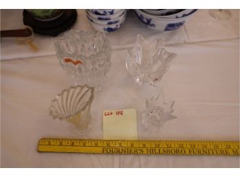 CRYSTAL / GLASSWARE AS SHOWN