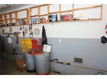 ALL CONTENTS OF THIS WALL IN GARAGE