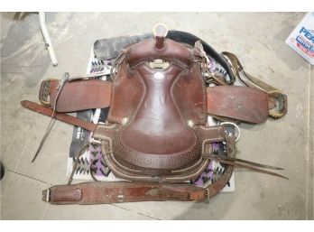 BILLY COOK HORSE SADDLE AS SHOWN