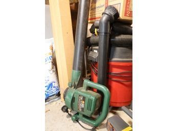 BIG LOT OF TWO SHOP VACS - LIGHTS - BLOWER AND OTHER ITEMS AS SHOWN