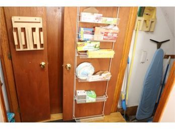 KITCHEN CLOSETS ITEMS (CLEANING RELATED MOSTLY)