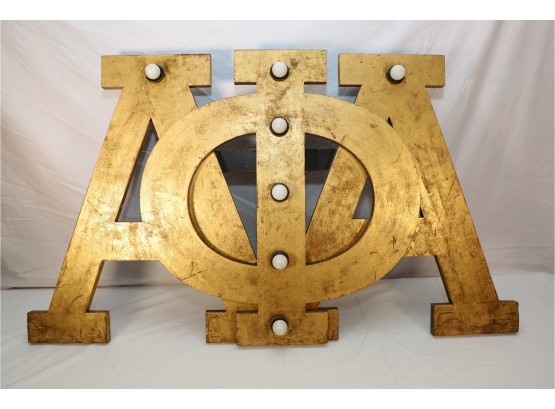 VERY RARE ALPHA PHI ALPHA FRATERNITY LIGHT UP SIGN (FIRST INTERCOLLEGIATE AFRICAN AMERICAN FRATERNITY!)