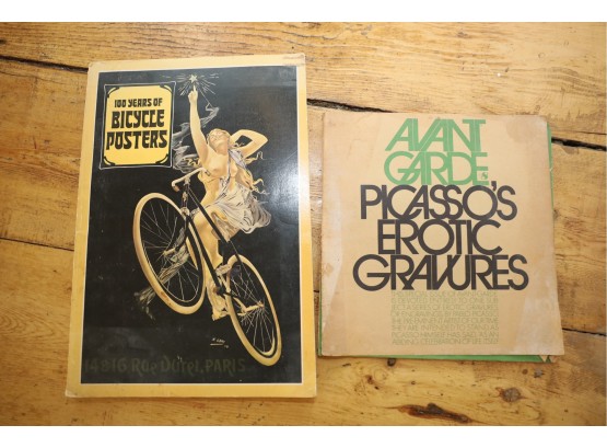 PICCASSO AND BIKE BOOKS - REAL NEAT LOT!