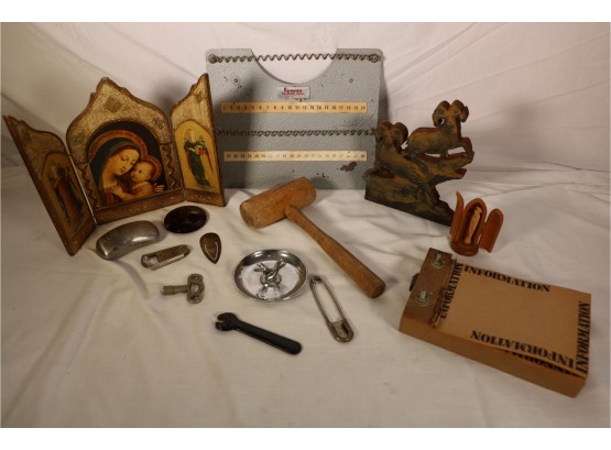 RAMS - HAMMER - RELIGIOUS - ITEMS SHOWN