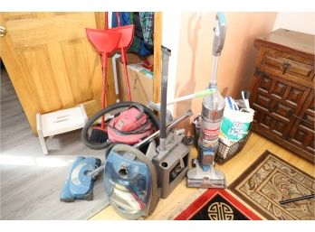 CLEANING ITEMS - VACUUMS AND ITEMS SHOWN