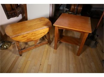2 SMALLER TABLES