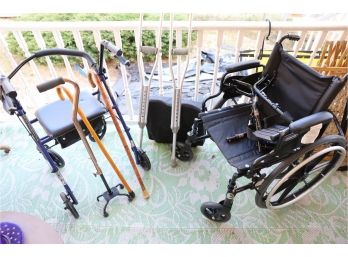 WHEEL CHAIR AND OTHER HANDICAPPED ITEMS