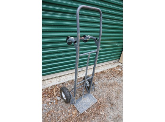HAULMASTER 2-IN-1 HAND TRUCK UP TO 800LBS WEIGHT CAPACITY