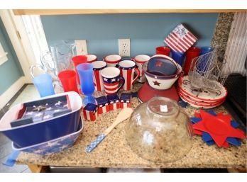 4TH OF JULY RELATED KITCHEN ITEMS