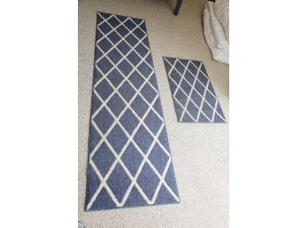 2 RUGS AS SHOWN