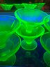 Set Of 8 Uranium Sherbet Cups