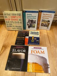 Collection Of Beer Brewing Books Shipping Available