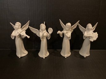 Vintage Ceramic Dresden Collection Of Musical Angels Shipping Available