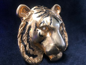Huge Vintage Tiger Brooch