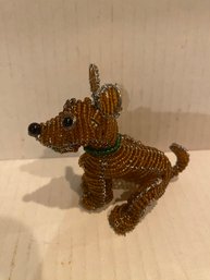 New Miniature Beaded Dog Shipping Available