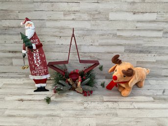 Christmas Lot Of Decorations Shipping Available