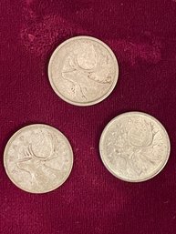 Canadian Silver Quarters