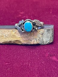 .925 Turquoise Ring