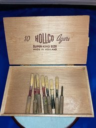 Obo Reeds With A Cool Cigar Box