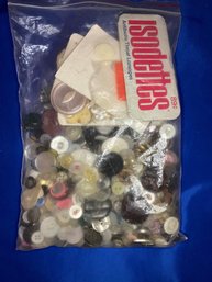 Bag Of Misc Buttons