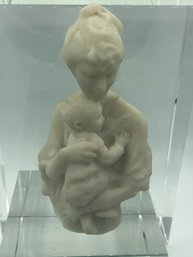 Alabaster Mother And Child