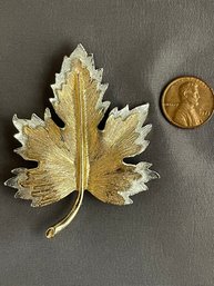 Sarah Cov Maple Leaf Pin