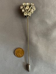 Antique  Rhinestone Hat Pin