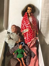 Barbie Doll  And Gi Joe  Case